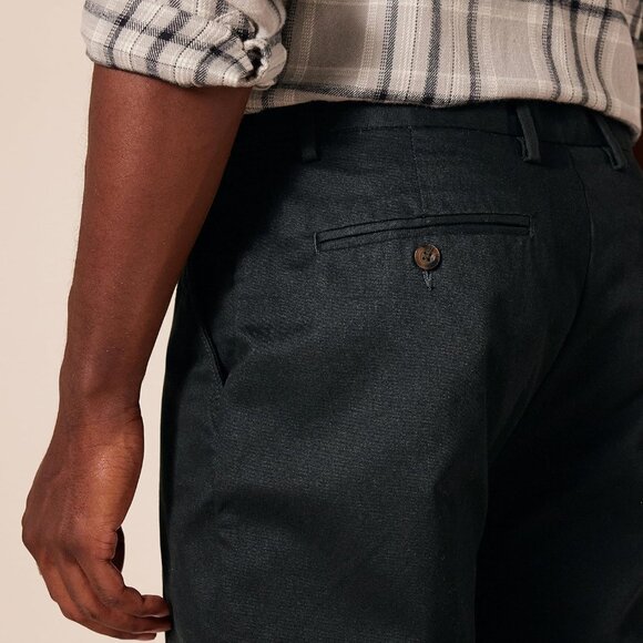 Men's Classic-Fit Wrinkle-Resistant Flat-Front Chino Pants - Big & Tall 28W-32L - Picture 4 of 11